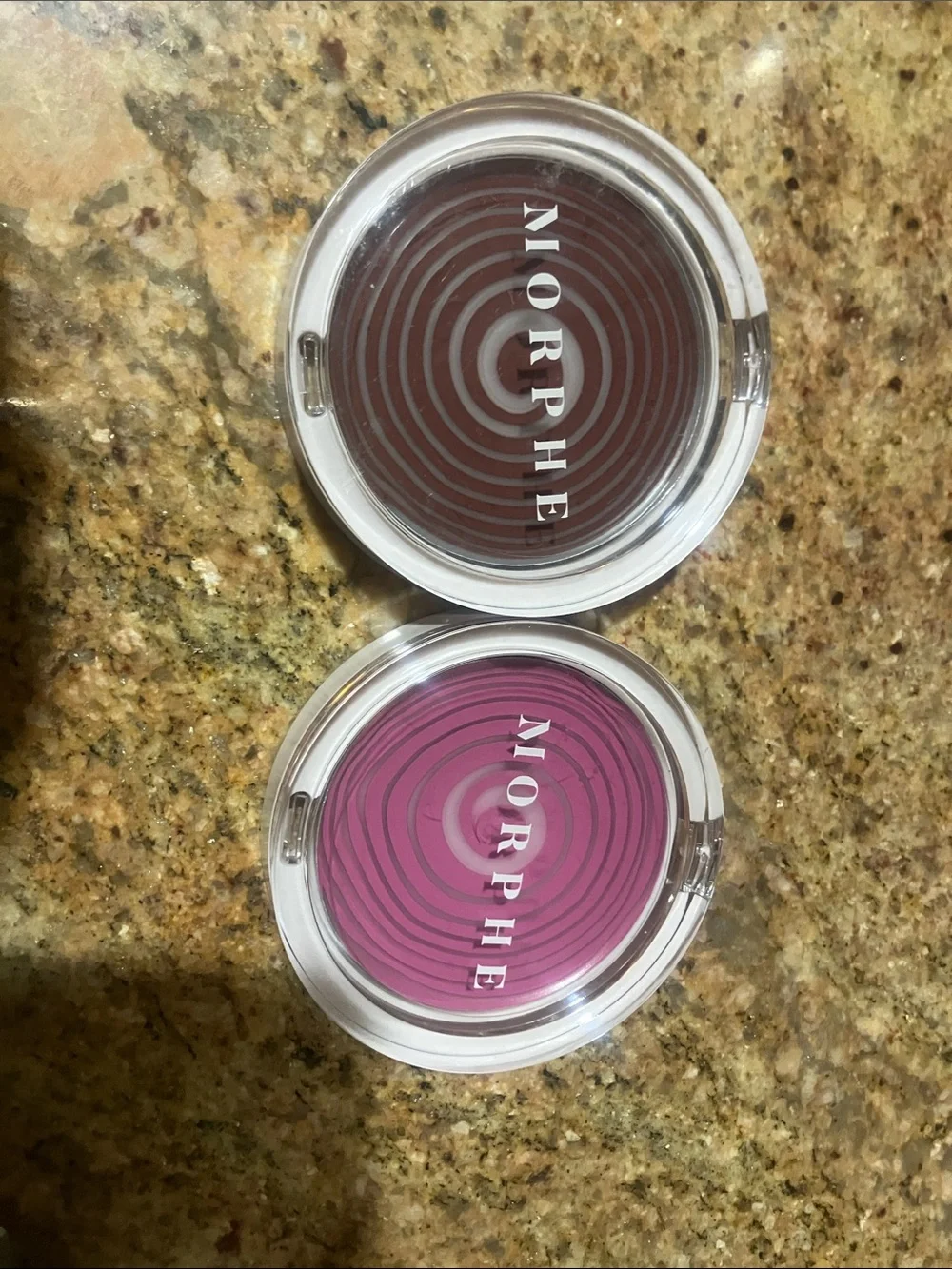 Morphe Single Eyeshadows — Deep Plum & Bright Mauve